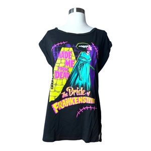 Made Me From Dead Bride of Frankenstein T-Shirt